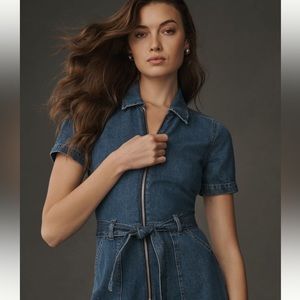 Reformation denim Cassidy jumpsuit